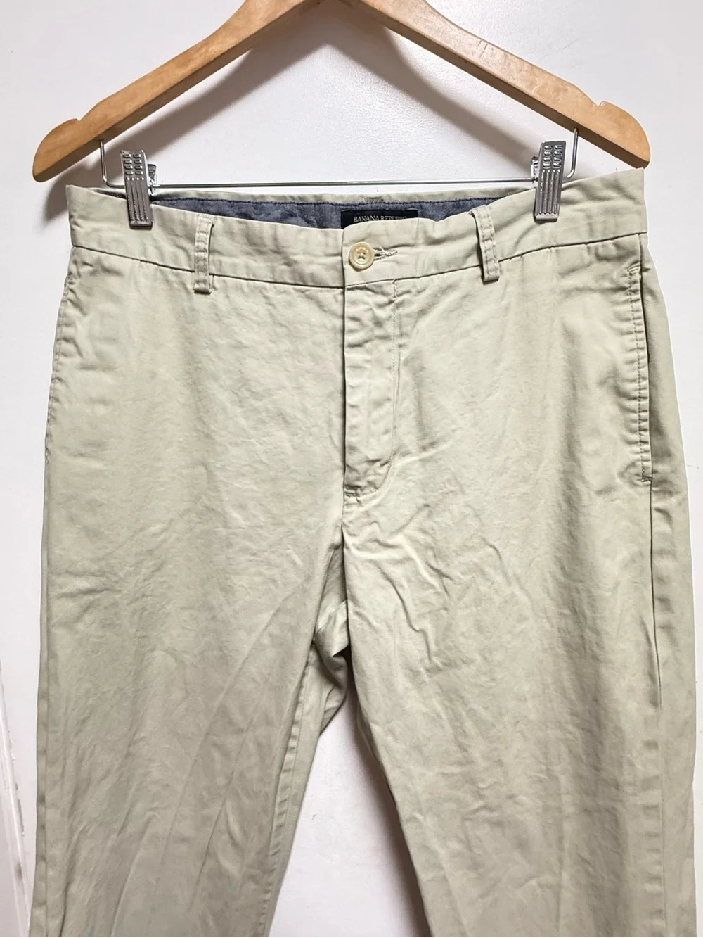 Banana Republic Light Cream Chinos